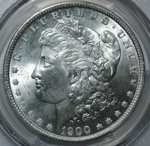 1900年 PCGS MS-64 モルガン銀貨