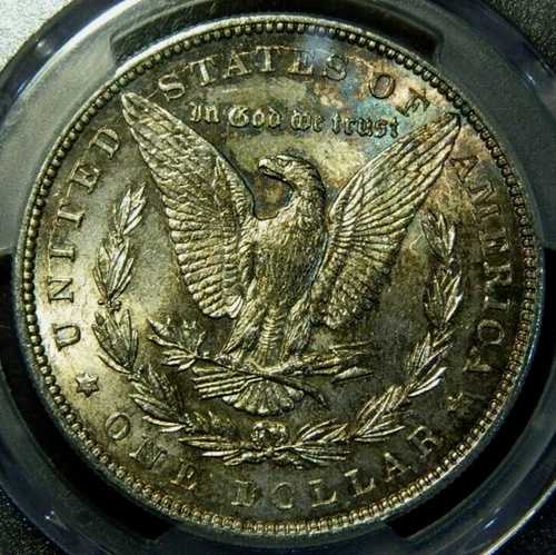 1887年 P $1 モルガン・ダラー PCGS UNC 詳細 ~ VSS VAM 13(ダブルスター)~I3,R5~ (L#3-18) 45,045円