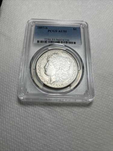 1897年 S モルガン・ダラー AU55 PCGS認定 45,045円