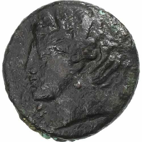 [#1505061]シチリア、ヒエロンII、?ユニット、CA。 275-215 BC、シラキュース、ブロンズ、VF (30-35)- 37,895円