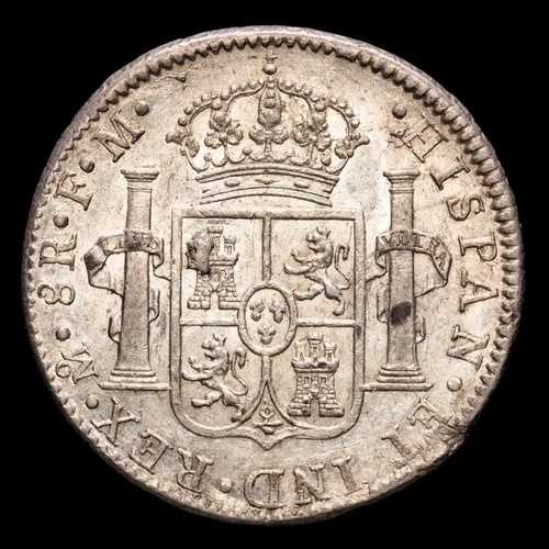 カルロス IV 8 レアル (g) 1800 メキシコ F・M AU55 138,050円