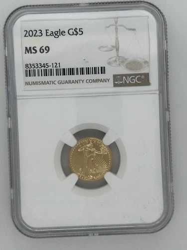 NGC MS69 1/10 純金貨 ゴールドイーグル 米国金貨