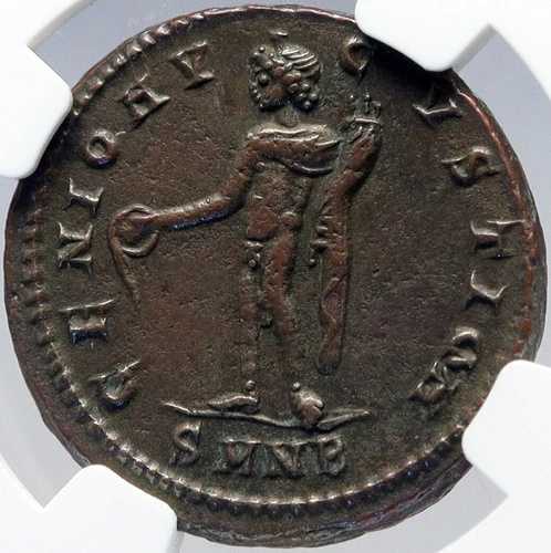 MAXIMINUS II DAIA 本物の古代 310AD フォリス ローマ コイン GENIUS NGC i82915｜WORLD RESOURCE【QUEEN店】