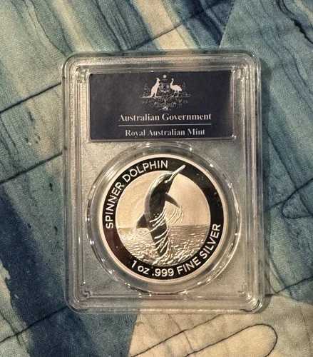 2020年 5ドル ハイレリーフ スピナードルフィン PCGS MS70 ファーストストライク