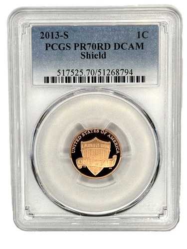 2013 S リンカーン セント プルーフ PCGS PR70 RD ディープカメオ