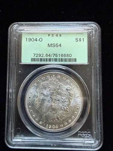 1904-O モルガン銀貨 ? PCGS MS64 ? OGH Gen 3.1 ? クラシック・ニューオーリンズ発行
