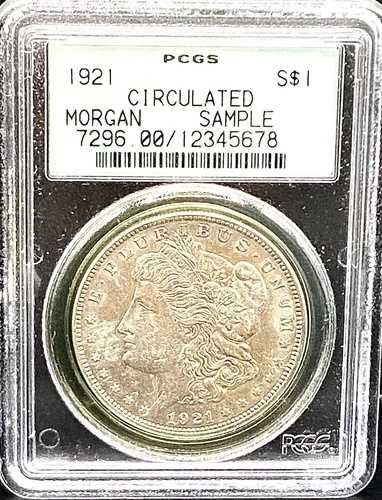 1921年 モルガン銀貨 PCGS OGH