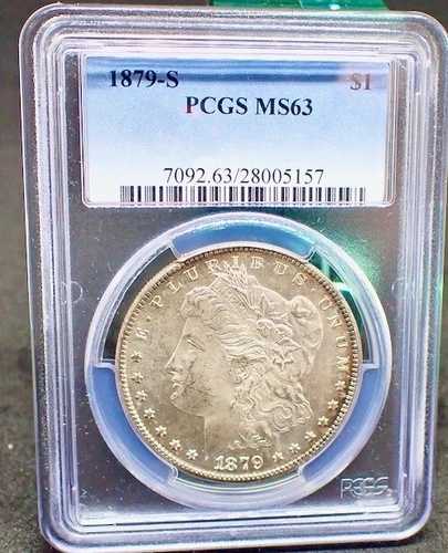 1879 S PCGS MS63 モルガン・ダラー 47,520円