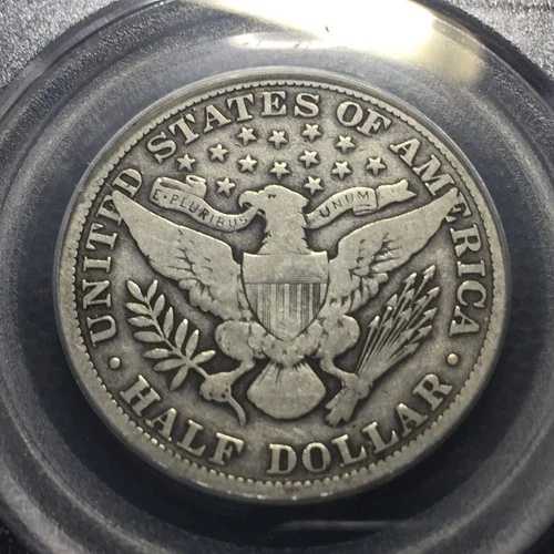 PCGS VG-10 1913-p バーバーハーフダラー 発行枚数わずか188,000枚 コンバインシップ