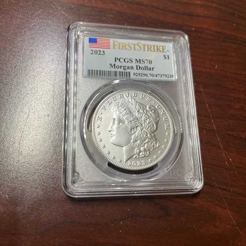 2023年 アメリカ モルガン シルバー 1ドル PCGS MS70 ファーストストライク
