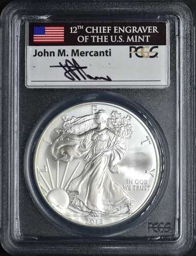 2013 シルバーイーグル PCGS MS69 フラッグマーカンティ ファーストストライク
