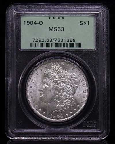 1904-O モルガン銀貨 PCGS MS63
