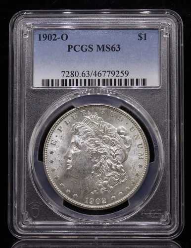 1902-O モルガン・ダラー PCGS MS63