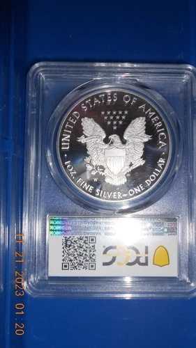 2020年 W アメリカン 1オンス シルバー イーグル PCGS PR70 Deep CAM Collectors