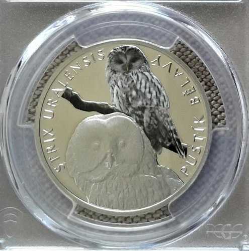 2017年 ニウエ 1ドル ウラル フクロウプルーフ シルバー PCGS PF69 DCAM