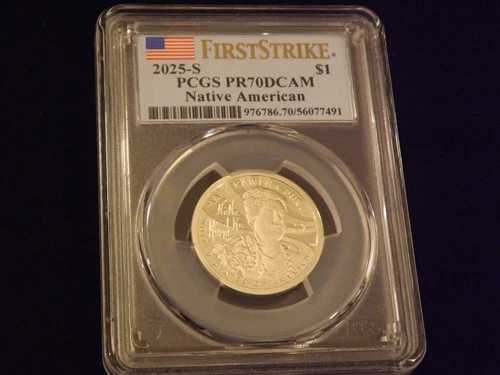2025-S ネイティブアメリカン ファーストストライク PCGS PR 70