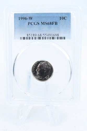 1996-W PCGS MS68FB ルーズベルト ダイム ビジネス ストライク 10C 48,180円