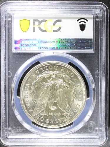 1921 年 モルガン シルバー ダラー PCGS MS64 ゴールド シールド ホルダー!!!