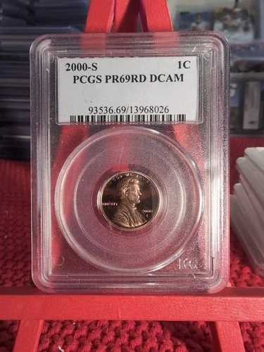 2000-S 1セント リンカーン記念館 プルーフセント PCGS PR69 DCAM #93536.69/13968026