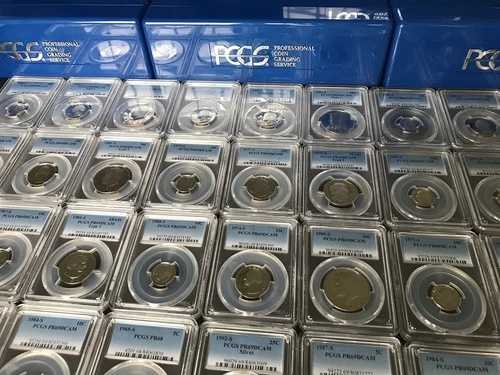 ? 10種類のPCGS PR69 スラブグレード 米国プルーフコイン ? エステートセール！ ?-