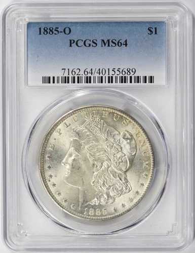1885-O 1ドル モルガン・ダラー PCGS MS64 48,840円
