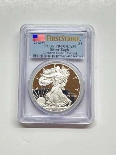 2013-w ASE PCGS PR69 DCAM 限定版 PRセット ブルーラベル 送料無料