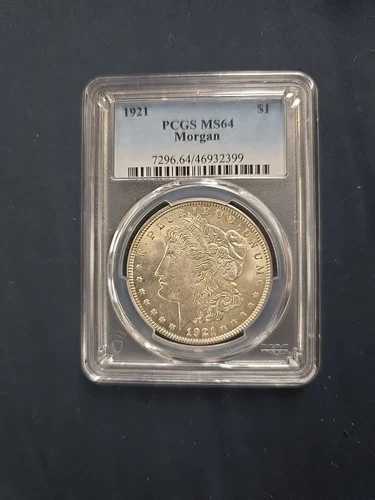 1921年 1ドルモルガン銀貨