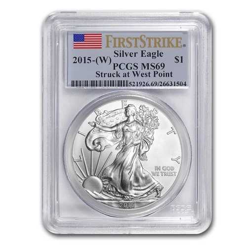 2015年 (W) アメリカン シルバー イーグル MS-69 PCGS (FirstStrike?)
