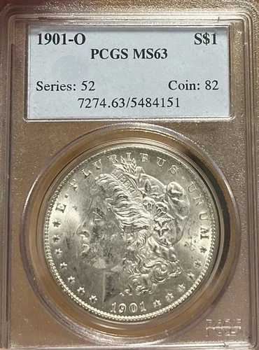 1901-O PCGS MS63 モルガン銀貨