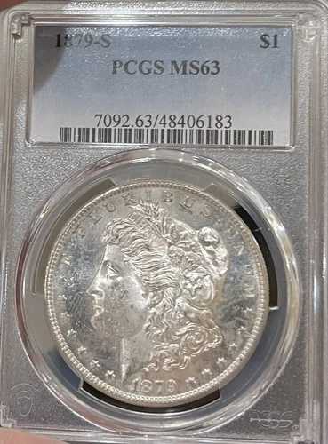 1879-S PCGS MS63 モルガン銀貨