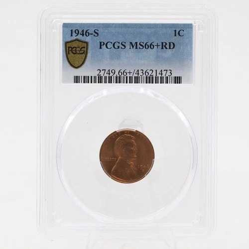 1946年 S ウィートセント MS 66+ RD PCGS サンフランシスコ