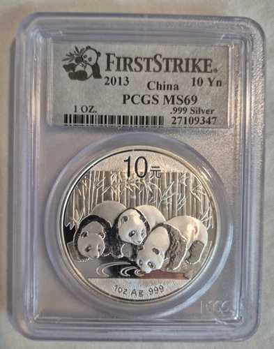 2013年 中国 10元 1オンス ファーストストライク MS 69 - 7430 58,685円
