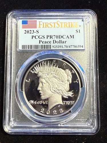 2023年 Sピースドル PCGS PR70DCAM