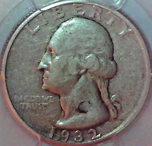 1932-S ワシントン クォーター PCGS VF-30