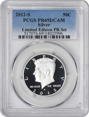 2012-S シルバー ケネディ ハーフ リミテッドエディション PR セット PR69DCAM PCGS プルーフ 69