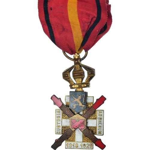 [#1152959] ベルギー、ガルド・デュ・ラン、メダル、1918-1929、非常に良い品質、金箔メット