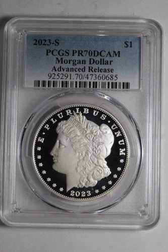 2023年 S モルガン・ダラー $1 PCGS PR70 アドバンスドリリース #685