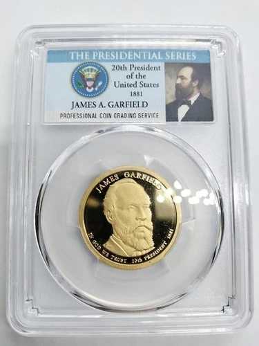PCGS PR69DCAM 2011S 第20代大統領 ジェームズ・ガーフィールド / 36