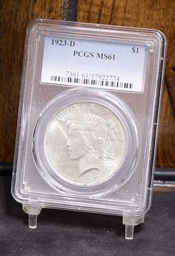 1923年-D ピースダラー - PCGS MS61 (#60415-L)