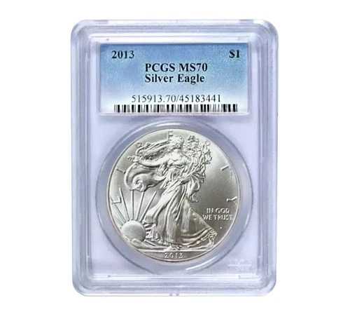 2013年 1ドル アメリカン シルバー イーグル MS69 PCGS