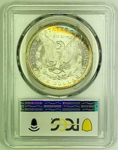 1883-O モルガン銀貨 1ドル硬貨 PCGS MS 63 状態良好 (7) E