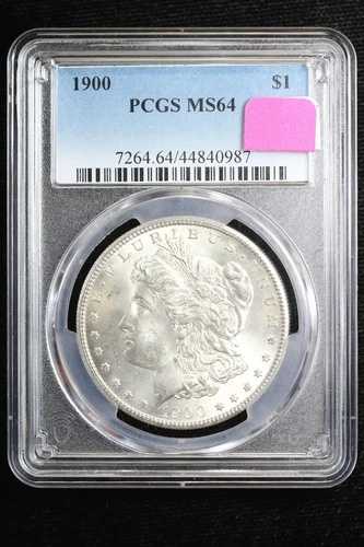 1900年モルガン・ダラー PCGS MS64 3WTQ 52,800円