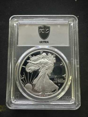 2024 W PCGS ULTRA PR70 DCAM プルーフ 1オンス シルバー アメリカンイーグル SAE 米国コイン