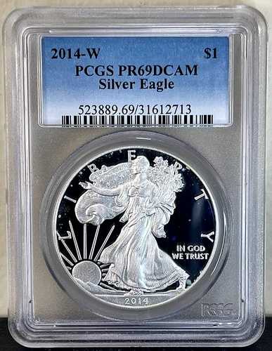 2014-W 1オンス シルバー アメリカンイーグル PCGS PR69DCAM