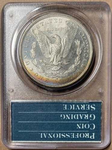 1881-S PCGS MS63 モルガン銀貨 1ドル - オールドグリーンホルダー - ラトラー