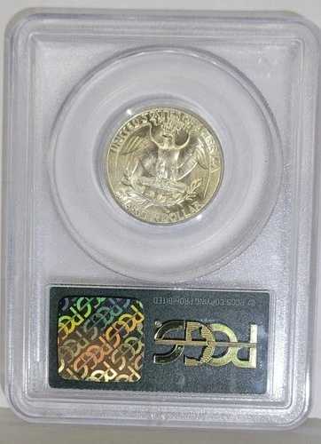 1937-D ワシントン クォーター グレード PCGS MS65 OGH- オールドグリーンホルダー - ブラストホワイト