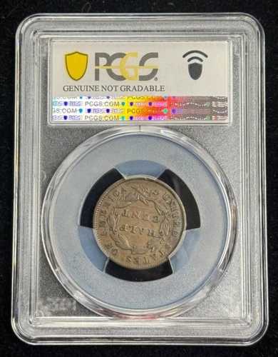 1834年 クラシックヘッド ハーフ 1/2セント PCGS 非常に良好、発行枚数少