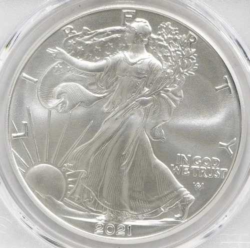2021年 タイプ2 シルバー アメリカンイーグル ファーストストライク PCGS MS70