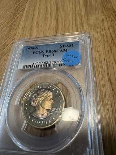 スーザン・B・アンソニー 1979 S プルーフ、PCGS PR68 DCAM タイプ1、トナー、非常に希少 53,460円