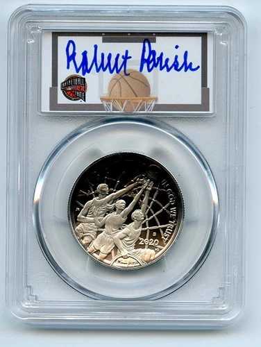 2020 S 50C バスケットボール殿堂記念品 PCGS PR70DCAM FDOI ロバート・パリッシュ